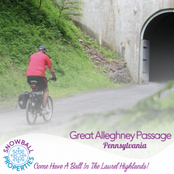 Great Alleghney Passage, Pennsylvania, Bike Ride