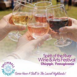 Spirit of the River Wine & Arts Festival, Ohiopyle, Pennsylvania