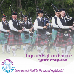 Ligonier Highland Games, Pennsylvania, Bagpipes