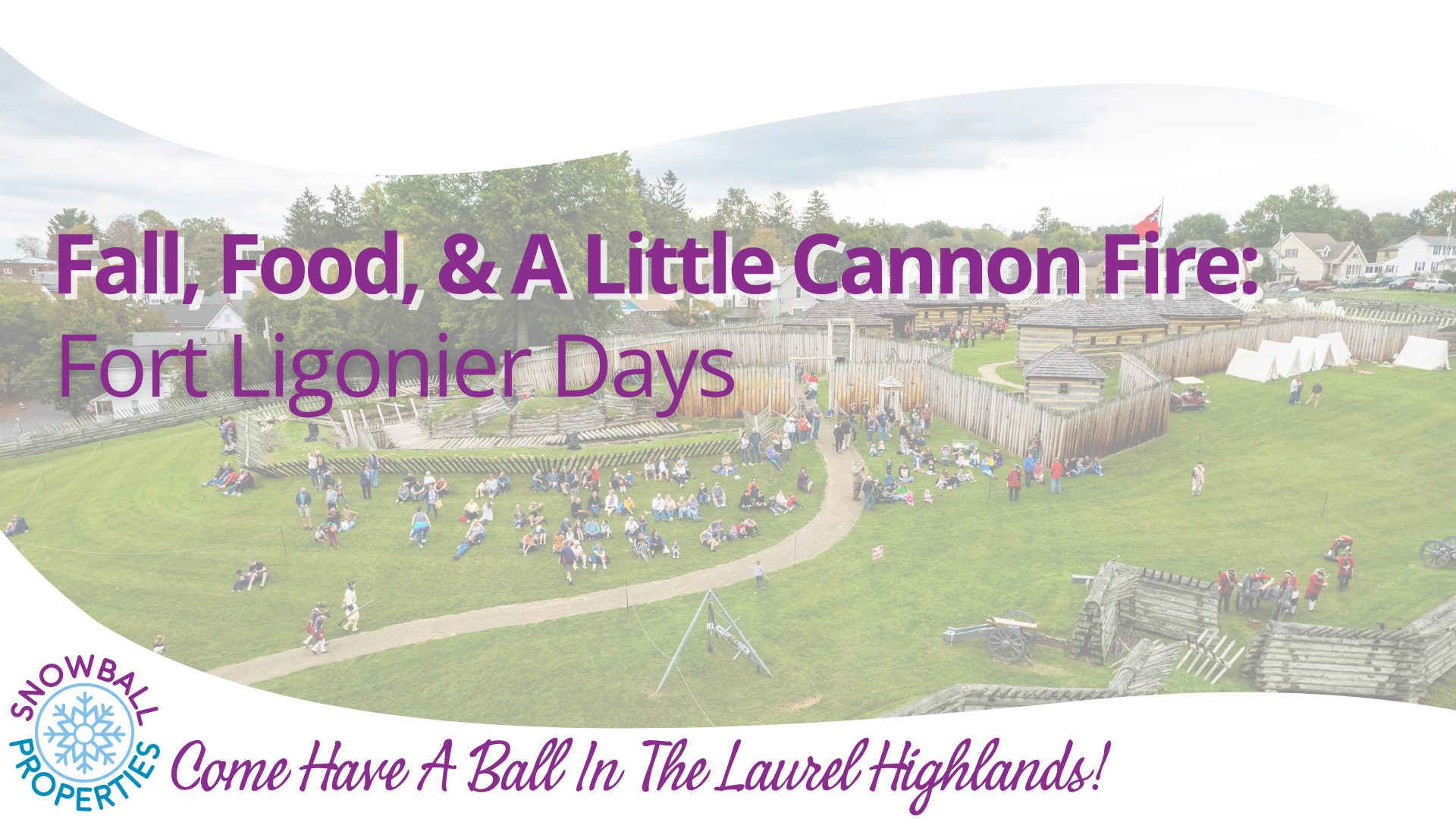 Fall, Food & A Little Cannon Fire: Fort Ligonier Days