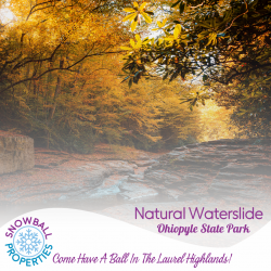 Ohiopyle State Park, Natural Waterslide, Pennsylvania State Park