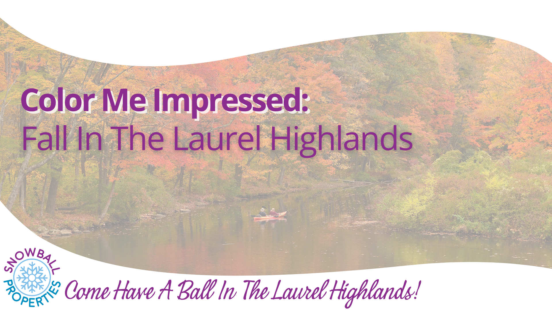 Color Me Impressed: Fall in the Laurel Highlands