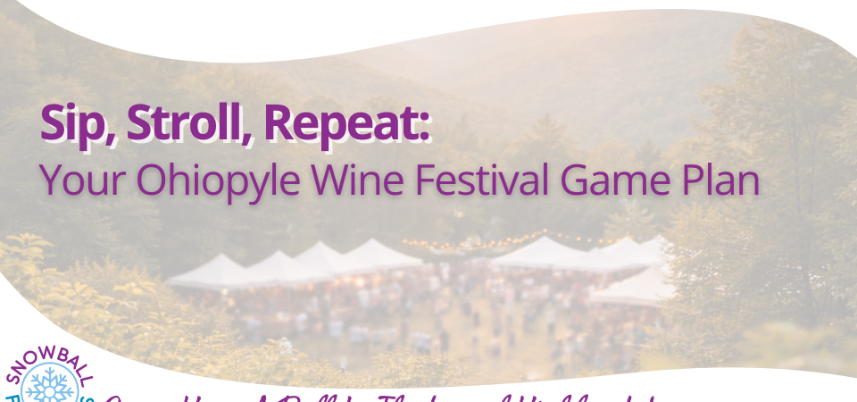 Sip, Stroll, Repeat: Your Ohiopyle Wine Festival Game Plan